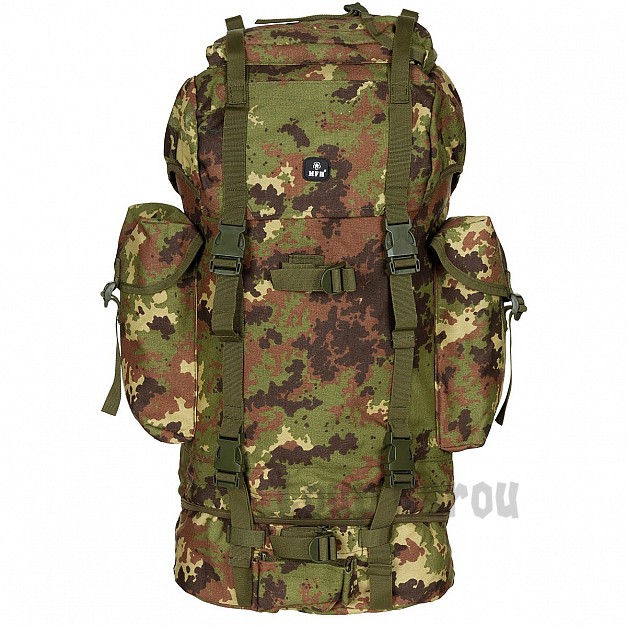 Batoh MFH Vegetato Molle 65 L