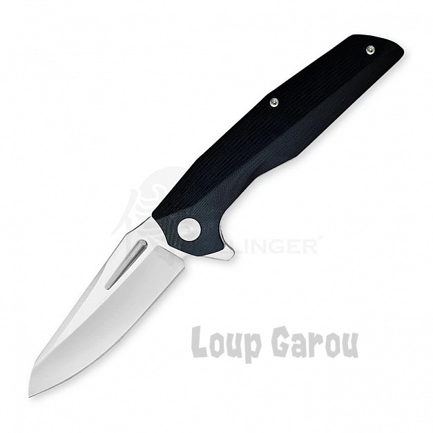 nůž zavírací Dellinger Coyotte Flipper - BLACK+GREEN+VIOLET 8Cr14MoV