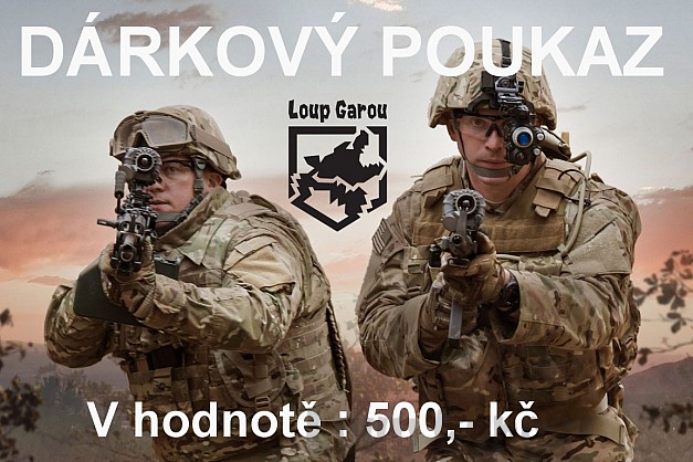 dárkový poukaz 500