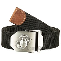 Opasek MFH USMC Web Belt, 4cm černý