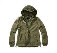 Dámská bunda BRANDIT SUMMER Windbreaker frontzip oliva